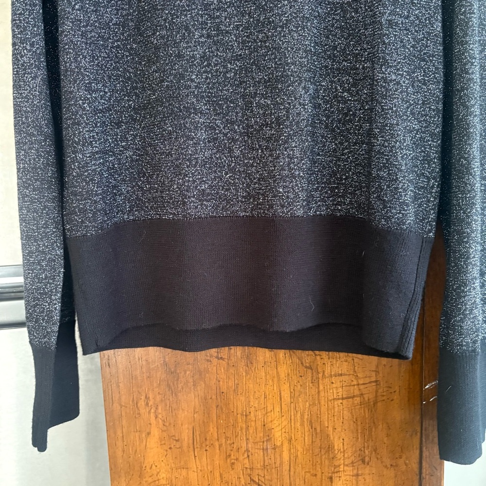 Kate Spade Black and Gray Women's Sweater XL Perfect Condition - Picture 9 of 9